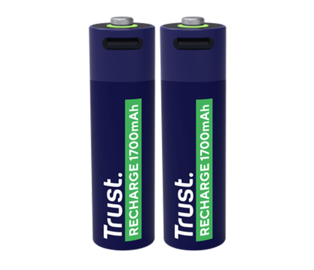 TRUST USB-C RECHARGEABLE BATTERIES 2P - AA - 1321008 - zdjęcie